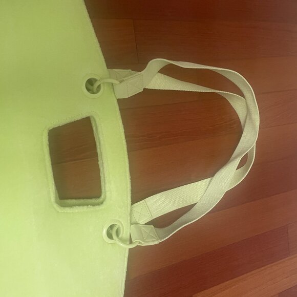 Beis Terry Tote in Citron, Brand New, Never Used - Picture 4 of 12